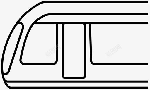 地铁高铁地铁铁路火车图标