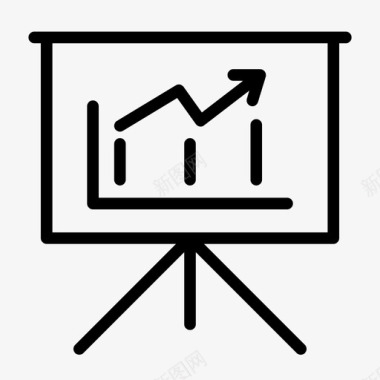 搭配展示演示报告分析业务演示图标