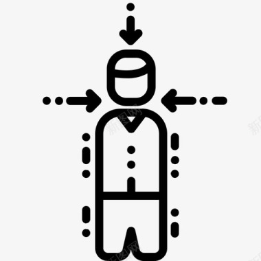 ICON公开紧张公开演讲演讲台词图标
