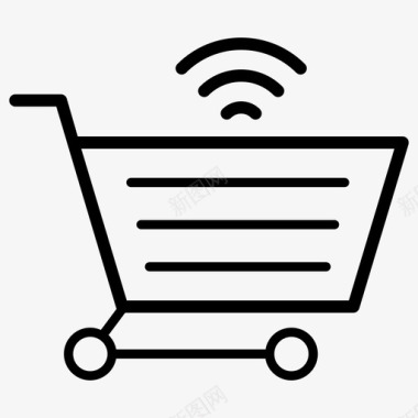 电子商务电子购物网络购物图标