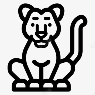 虫虫王国美洲狮猫豹图标