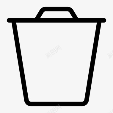 垃圾删除图标删除基本界面图标