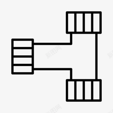 管道堵塞管道连接管道工图标
