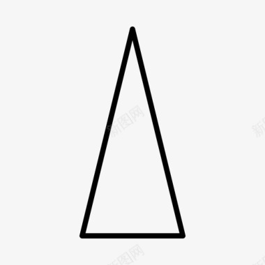 三角形多边形几何形状图标