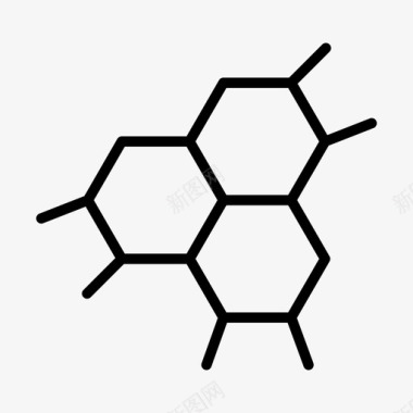 DNA细胞细胞原子键合图标