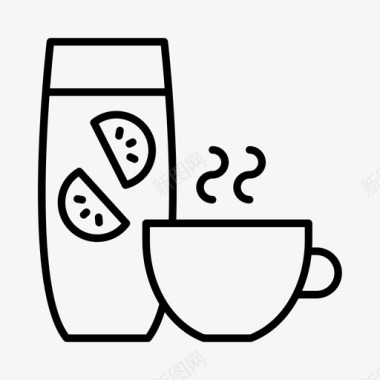 食物和饮料饮料早餐咖啡图标
