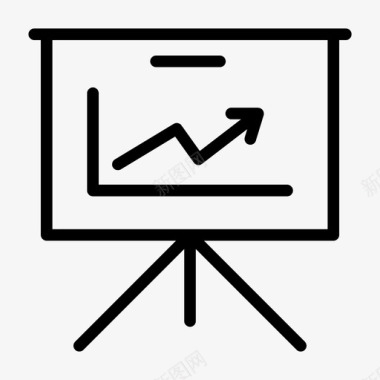 数字信息展示演示报告分析业务演示图标