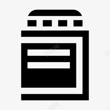 药瓶效果图药房护理医疗图标
