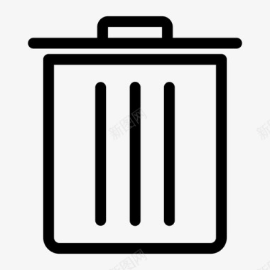 垃圾删除图标删除基本界面图标