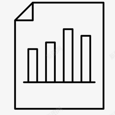 设计表格文件记录报告图标