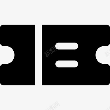 电影票矢量票电影票票务图标