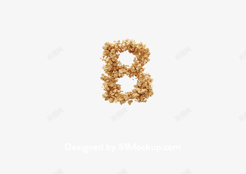 3D碎石英文字母免扣Bpng免抠素材_88icon https://88icon.com 碎石 英文 字母 免扣