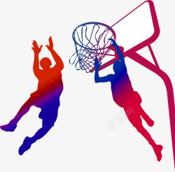 篮球NBA灌篮高手模板篮球素材