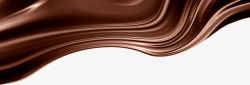牛奶丝滑丝滑的巧克力液体丝带高清图片