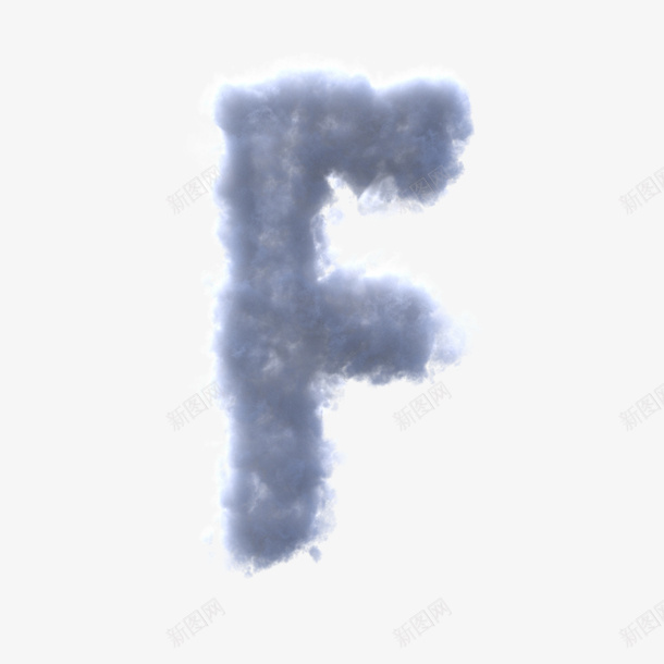 免扣元素云彩数字Fpng免抠素材_88icon https://88icon.com 免扣元素 字母 免扣字母 免扣云彩字母