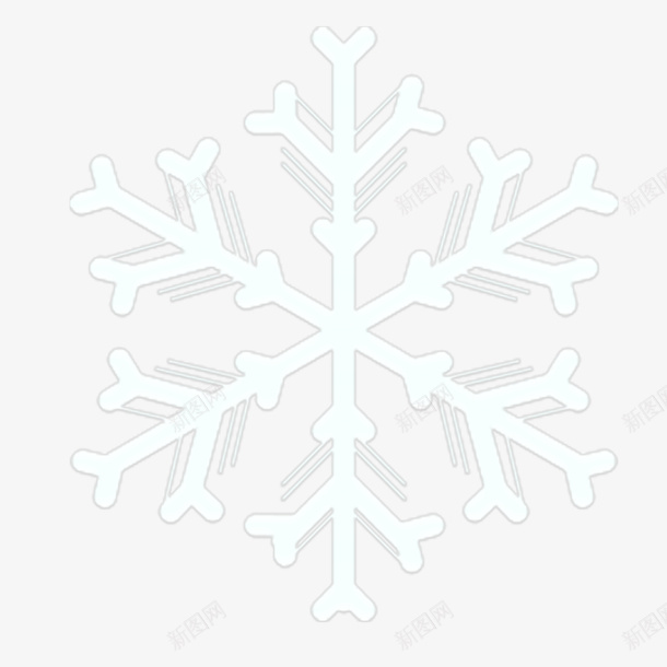 2021冬季雪花psd免抠素材_88icon https://88icon.com 雪花 冬天 春节 纯白