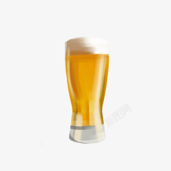 啤酒干杯黄色素材