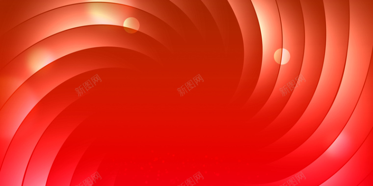 红色底纹光效科技背景图背景