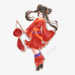 新年衣服新年女人衣服高清图片