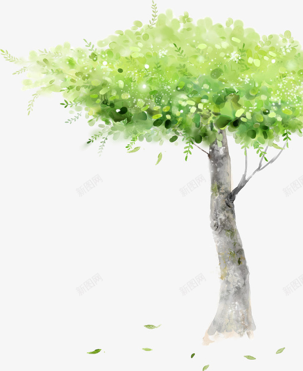 小清新树手绘卡通植物png免抠素材_88icon https://88icon.com 小清新 植物 卡通 手绘