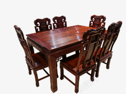 红木家具餐桌素材