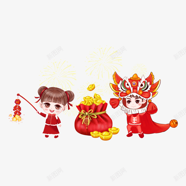 新年喝彩舞龙png免抠素材_88icon https://88icon.com 舞龙 新年 2021 喝彩