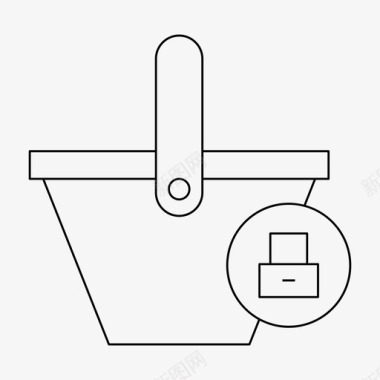 买我篮子买钥匙图标