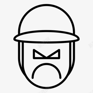 疯狂男孩帽子图标