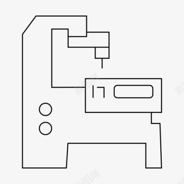 制造数控自动化工业图标