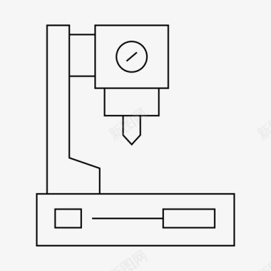 制造cnc设备工厂图标