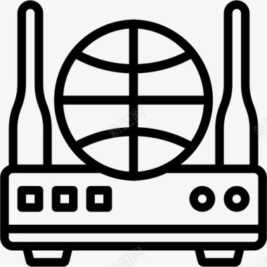 路由器internet连接网络路由器图标