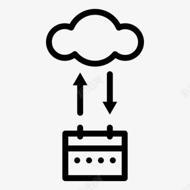 日历时间日历同步日期时间图标