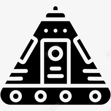 太空银河宇宙太空舱天文学宇宙飞船图标