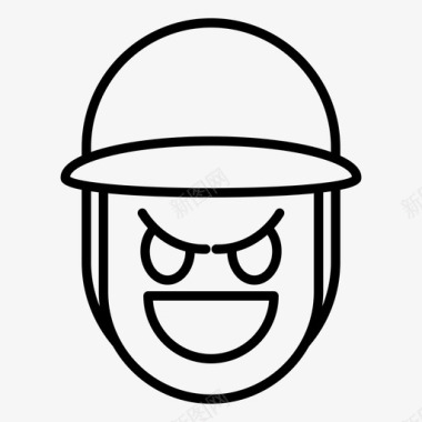 疯狂愤怒男孩图标