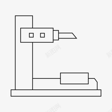 机床数控自动化工业图标