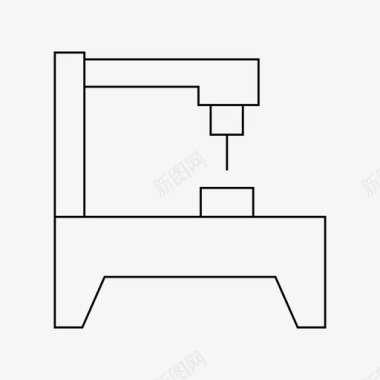机床机床数控设备图标