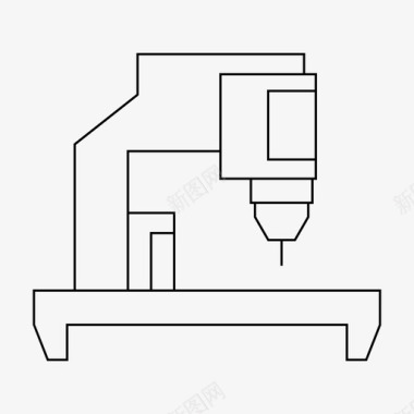 制造机床数控设备图标