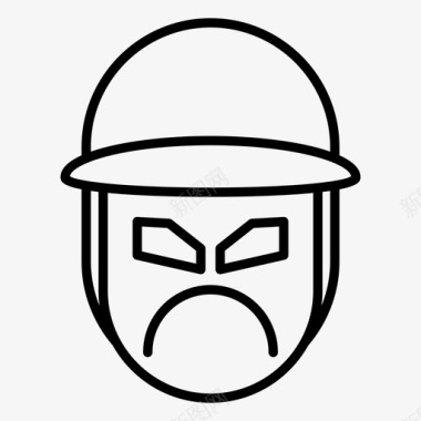 疯狂男孩帽子图标