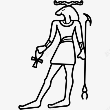 古埃及神法老拉美西斯墓图标
