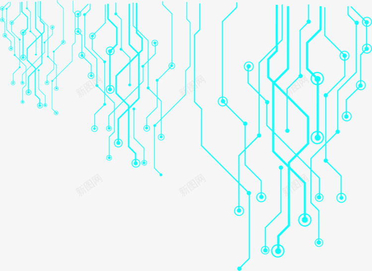 电路板线路线条电子科技png免抠素材_88icon https://88icon.com 电路板 线路 线条 电子 科技