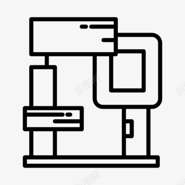 现代动车建筑公寓城市图标