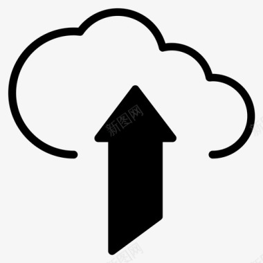 云存储云存储数据数据库图标