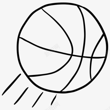 篮球足球运动配件图标