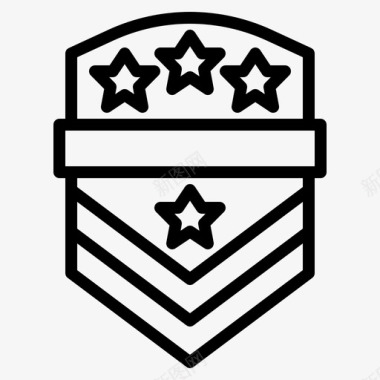 徽章荣誉军队图标