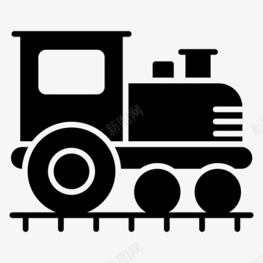 火车头柴油机蒸汽机图标
