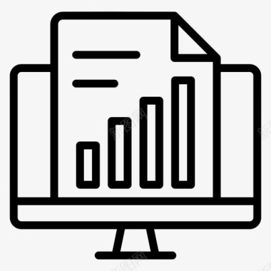 六边形信息图表数据分析条形图信息图表图标