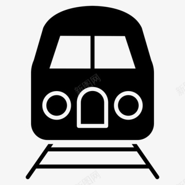 地铁标识大全地铁电动火车铁路公路图标