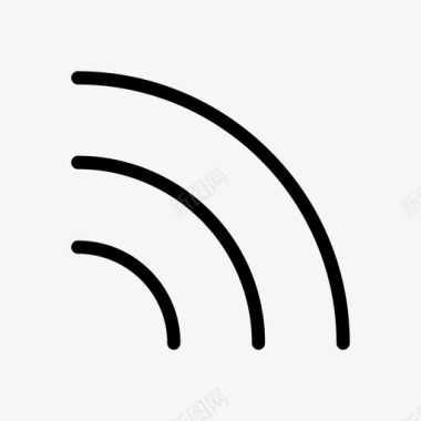 WiFi信号信号连接wifi图标