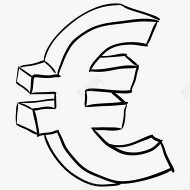 欧元符号货币国际货币图标