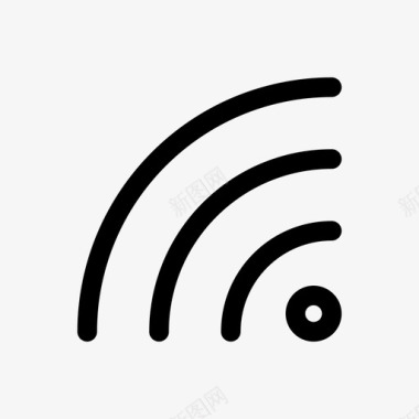 WiFi信号wifi网络信号图标